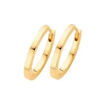 Passion Ohrringe klein - Sterlingsilber vergoldet